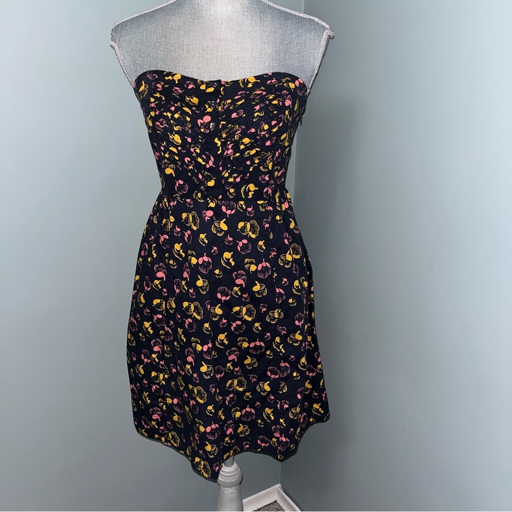 KIMCHI BLUE urban outfitters summer mini Dress with pocket size med garden girl